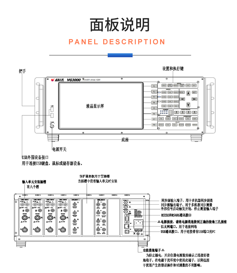 威格新品-多通道，多功能、高精度功率分析儀VG3000系列 廠家直銷 質(zhì)量保障插圖29